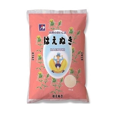 令和7年産 はえぬき8kg(4kg×2袋)　0059-2507