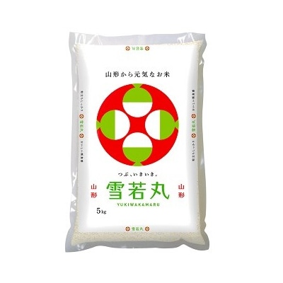 令和7年産　雪若丸(精米)5kg　0060-2519