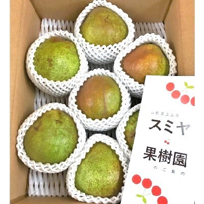 西洋梨(ラ・フランス)6kg(3kg×2箱)　ご家庭用　0047-2613