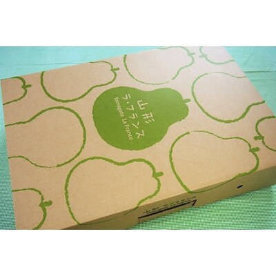 西洋梨(ラ・フランス)5kg　特秀品　化粧箱詰め　0037-2611
