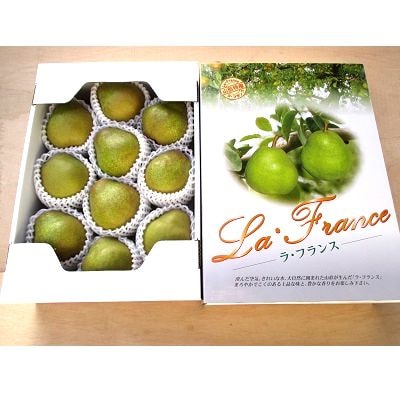 西洋梨(ラフランス)3kg　贈答用　化粧箱入り　0110-2603