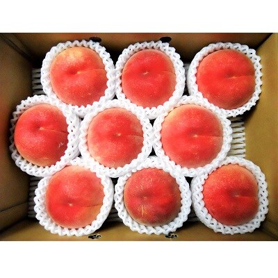 山形の旬の硬い桃(品種おまかせ)3kg　0017-2506