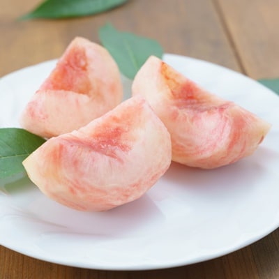 桃(あかつき)2kg　特秀品　0055-2602