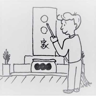 お墓のお掃除代行　6平方メートル未満　0109-2501