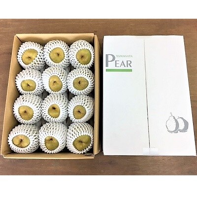 【山形セレクション認定品】ラ・フランス(大玉6L)6.3kg　0078-2607