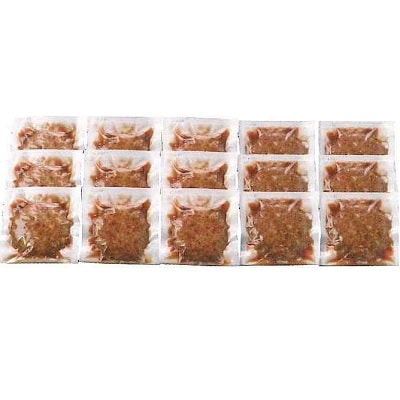 国産肉と国産野菜の生ハンバーグ　120g×15パック　0002-2204