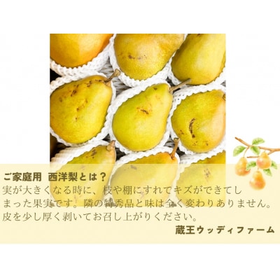 西洋梨3～4種食べ比べセット 5kg ご家庭用 0062-2604