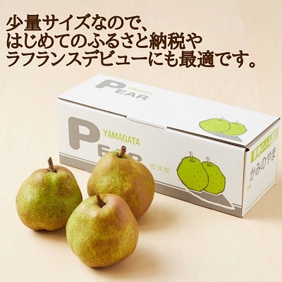 西洋梨(ラ・フランス)3玉　大玉　特秀品　0055-2518