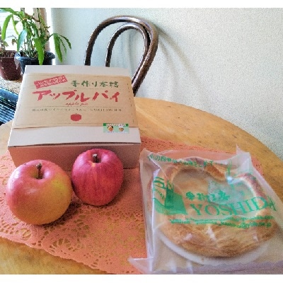【2025年10月上旬から発送】上山産ふじりんごのアップルパイ　0121-2504