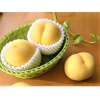 【数量限定】桃(黄貴妃)3kg　特秀品　0106-2602