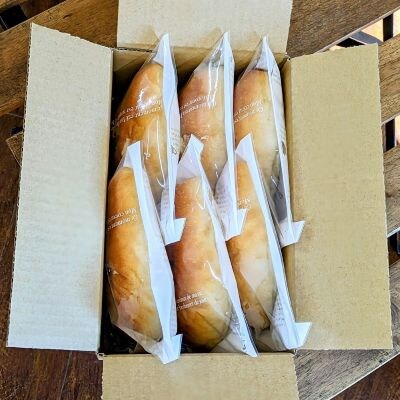 【2026年9月中旬～発送】安納芋あんシューパン　6個　0122-2607