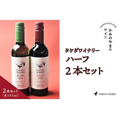 【2026年6月～発送】タケダワイナリー　ハーフ　2本セット　0141-2603