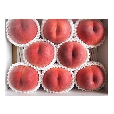 桃(おどろき)6～11玉【3kg箱に2.7～3.3kg詰め】　0056-2615