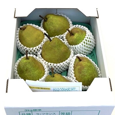 西洋梨(ラ・フランス)3.3kg　大玉　秀品　0009-2611