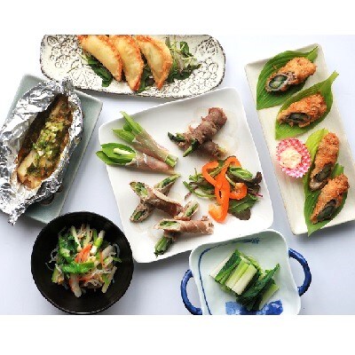 【ここでしか選べない野菜】GI登録「小笹うるい」(露地栽培)　150g×8袋　0060-2601