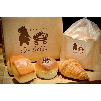 ベーカリーオーバルの人気パンセット　0154-2501