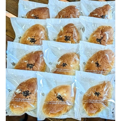 安納芋あんシューパン　12個　0122-2508