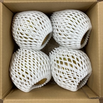 【超大玉8Lサイズ!!】ラ・フランス　4玉　ご家庭用　0078-2608