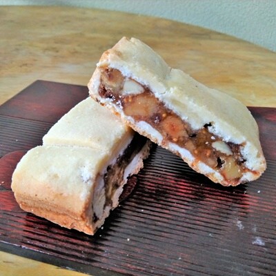 干し柿とイチジクと胡桃のエンガディーナ　10個　0121-2602