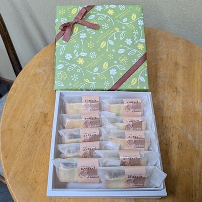 干し柿とイチジクと胡桃のエンガディーナ　10個　0121-2502