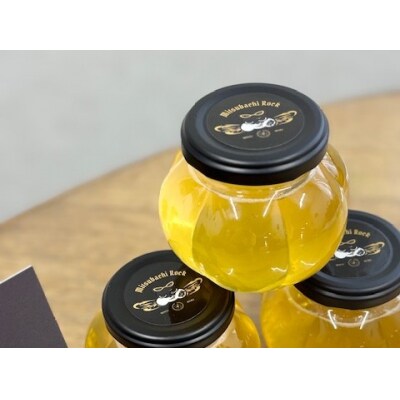 【みつばちROCK】上山産非加熱純正はちみつ　150g　0163-2501