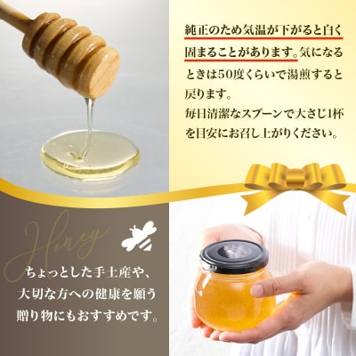 【みつばちROCK】上山産非加熱純正はちみつ 300g 0163-2502