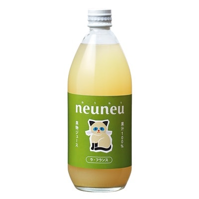 【2025年12月～発送】neuneuラフランス果汁100%ジュース　600ml　0164-2501