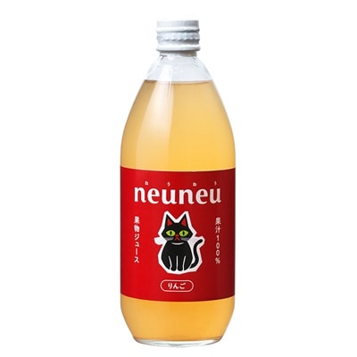 neuneu(ねうねう)りんごふじ果汁100%ジュース　600ml　0164-2502