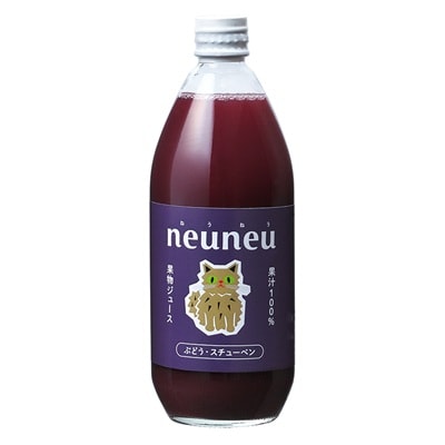 neuneu(ねうねう)スチューベン果汁100%ジュース　600ml　0164-2503