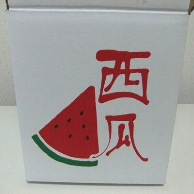 大玉すいか(祭りばやし)1個　0030-2624