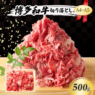 A4～A5 博多和牛 切り落とし 500g[No5354-0540]