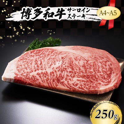 A4～A5 博多和牛 サーロイン ステーキ 250g (250g×1枚)[No5354-0543]
