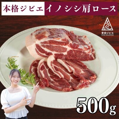 猪 肩 ロース 肉 500g いのしし イノシシ ジビエ 愛媛県 愛南町 愛南ジビエ