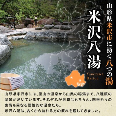 米沢八湯温泉 共通利用券 (5000円分)