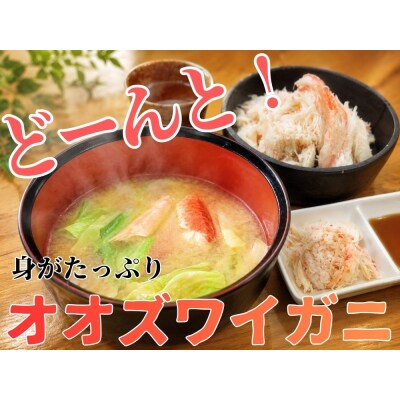 オオズワイガニと毛ガニの蟹比較べセット　各1杯【広尾産業流通振興公社】(0132)