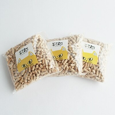 モミの木100%の猫砂「モミネコ」ギフト箱(300g×6袋入)2箱セット