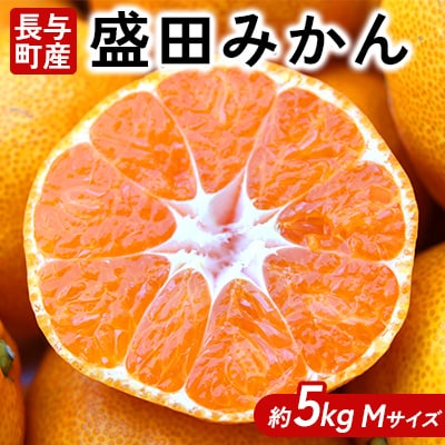 長崎県長与町産　盛田みかん　Mサイズ　約5kg