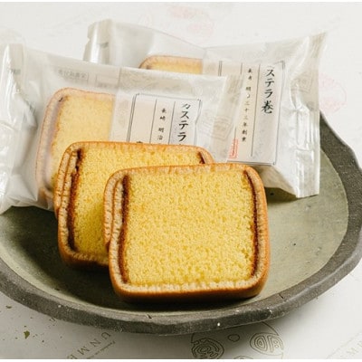 【毎月定期便】文明堂 カステラ巻 24個入(長与町)全3回