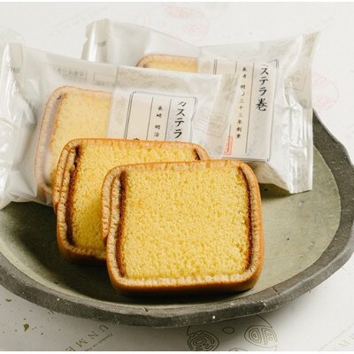 【毎月定期便】文明堂 カステラ巻 24個入(長与町)全3回