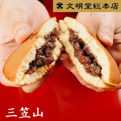 【毎月定期便】文明堂 三笠山  12個入(長与町)全6回
