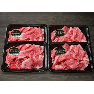 【A4～A5ランク】長崎和牛 特選切り落とし 約800g(約200g×4パック)(長与町)