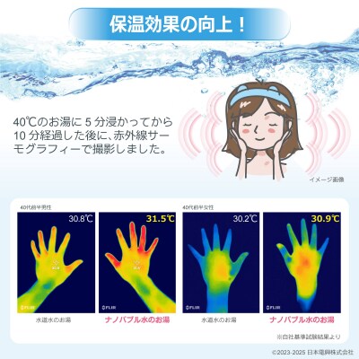 ナノバブル発生キットSEシャワーヘッド用　ND-SESH(C222)