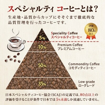 スペシャルティ コーヒー豆 180g×2袋