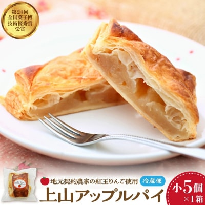 ◆第24回全国菓子博技術優秀賞受賞◆上山アップルパイ　小5個　0005-2629