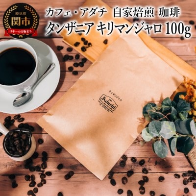 タンザニア キリマンジャロ 100g (約10杯分) カフェ・アダチBN-035