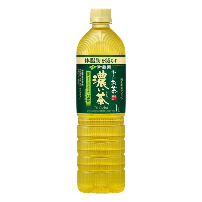 伊藤園 定期3ヶ月 お～いお茶 濃い茶 1L×12本×2ケース|10_itn-342403