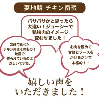 妻地鶏『チキン南蛮』詰合せ5パック　30[1477]