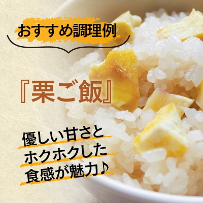 【訳あり】宮崎県西都市産　低温熟成生栗(むき栗)500g【先行受付】 [3112]