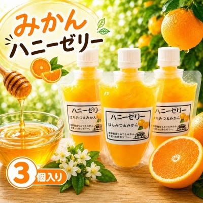 10.自然塾　みかん ハニーゼリー　3個入り