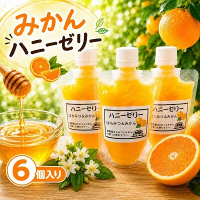 11.自然塾　みかん ハニーゼリー　6個入り